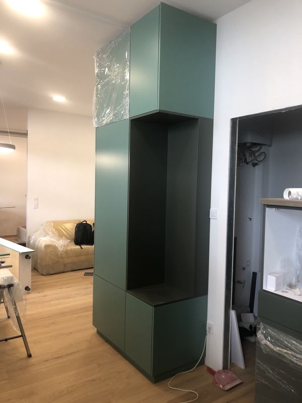 Custom entryway storage unit